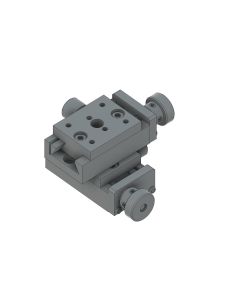 24X30mm Dovetail Bearing, Brass, XY-Axis Stage, Center Leadscrew, +/-4mm, M3 Threads