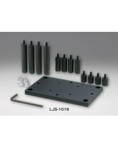 Lab Jack Spacer Kit, 80X160mm, Steel,  31/41/81mm Heights, For LJ-, and LJA-80133 Series Lab Jacks  (including M6 and UU versions)