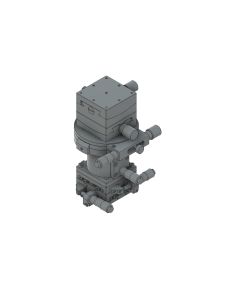 Steel Extended Contact 6 Axis Stage 60mm Size Side Drive Metric Threads