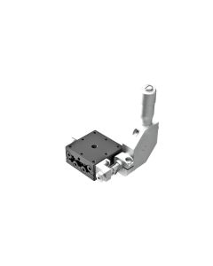 25X25mm EXC Bearing, Steel, X-Axis Stage, Side 90-Deg. Micrometer, +/-3mm, M2 Threads
