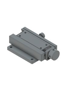 18X60mm Dovetail Bearing, Brass, X-Axis Stage, Center Leadscrew, +/-7.5mm, M4 Threads