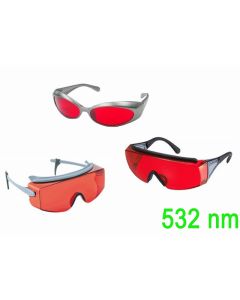 Lunettes de protection laser pour visible (vert)