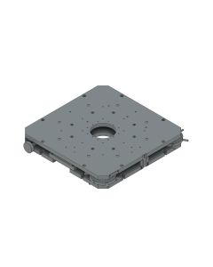 400X400mm , Aluminum, Z-Axis Stage,  Thumb Wheel, 13mm, M4 Threads