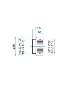 Reflective Microscope Objective Lens Adapter