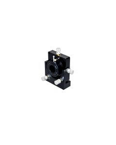 25.4mm Diameter, XYZ, Gimbaled Pitch/Yaw Adjustable Lens Mount, M4 Thd. Mounting