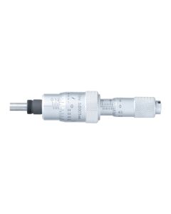 13mm Travel Differential Micrometer Head, Flat Carbide Tip, 9.5mm Shank Diameter