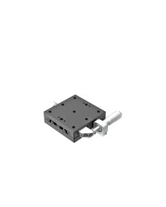 65X65mm EXC Bearing, Steel, X-Axis Stage, Side Micrometer, +/-6.5mm, 1/4-20 Threads