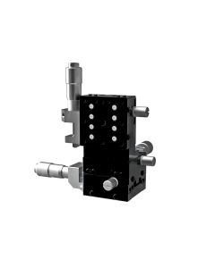 Aluminum Crossed Roller XYZ Stage Center Drive Inch Threads