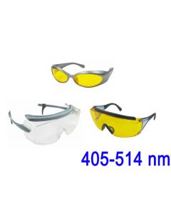 Lunettes de protection laser pour visible (bleu)