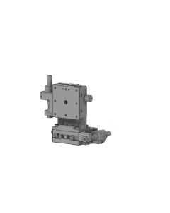 40X40mm EXC Bearing, Steel, XZ-Axis Stage, (Vertical Platform) Side Hex Screw, +/-6.5mm, M3 Threads