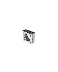 25.4-mm, Welded Stainless Steel Flexure Mirror Mount, Bulkhead Mounting