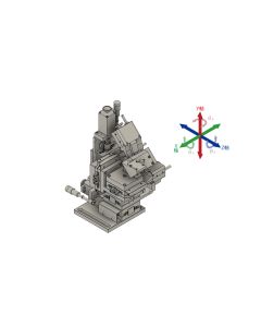 Motorized 6-axis Optical Fiber Alignment Stage Unit