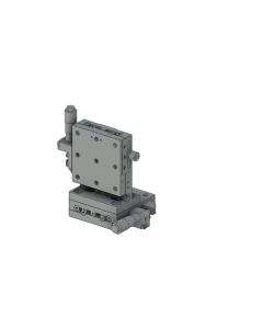 65X65mm EXC Bearing, Steel, XZ-Axis Stage, (Vertical Platform) Side Micrometer, +/-6.5mm, 1/4-20 Threads, Right-handed
