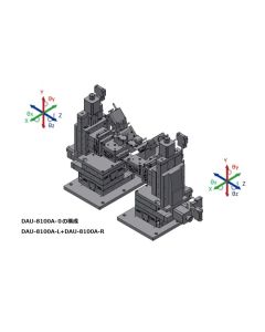 Motorized 12-axis Optical Fiber Alignment Stage Unit