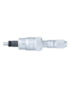 13mm Travel Differential Micrometer Head, Spherical Tip, 9.5mm Shank Diameter
