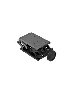 100X160mm Pantograph, Aluminum, Z-Axis Lab Jack,  Lead Screw, +/-20mm, 1/4-20 Threads