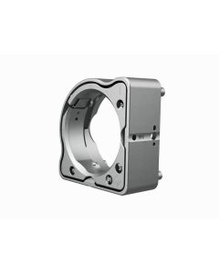 Vacuum-compatible, 50.8-mm mirror mount, stainless steel, high-stability, front-loading, 3 hex adjusters 