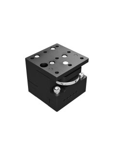 65X65mm Dovetail Bearing, Brass, XZ-Axis Stage, Center Leadscrew, +/-12.5mm, 1/4-20 Threads