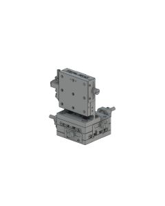 65X65mm EXC Bearing, Steel, XYZ-Axis Stage, (Vertical Platform) Center Hex Screw, +/-6.5mm, 1/4-20 Threads