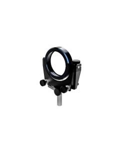 Gimballed Mirror Holder for 100mm Optic with Screw Adjust and Rod