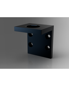 Metric L bracket for TAR series Z stage