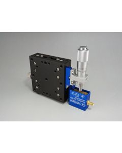60X60mm Piezo Assist Z-Axis Stage (Vertical Platform/Base), Left Hand Adjuster +/-6.5mm M4 Threads