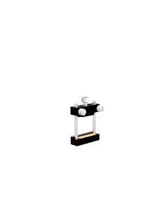 Adjustable Cylindrical Lens Holder for Maximum Size 30x25mm with M4 Thread