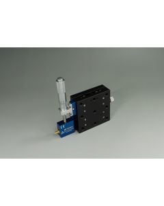 65X65mm Piezo-Assist Z-Axis Stage, (Vertical Platform/Base) +/-12.5mm, 1/4-20 Threads, Right-handed