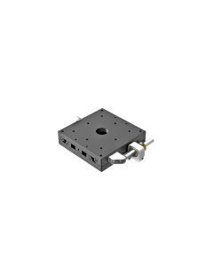 80X80mm EXC Bearing, Steel, X-Axis Stage, Side Hex Screw, +/-12.5mm, M4 Threads
