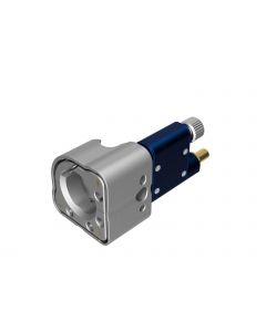 12.7-mm mirror mount, stainless steel high stability, front loading, 2 piezomotor actuators