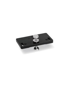 Single rail foot for low profile large and medium rails