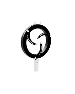 Caliper Variable Lens Holder for 40 - 110mm Diameter Lens with Post