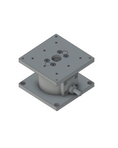 80X80mm EXC Bearing, Steel, Z-Axis Stage, (Horizontal Platform/Base) Center Hex Screw, +/-5mm, M4 Threads