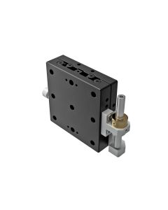 65X65mm EXC Bearing, Steel, Z-Axis Stage, (Vertical Platform/Base) Side Hex Screw, +/-12.5mm, 1/4-20 Threads