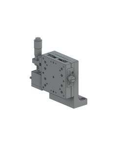 60X60mm Piezo Assist Z-Axis Stage (Vertical Platform/Horizontal Base) Left Hand Adjuster +/-6.5mm M4 Threads
