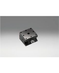 25X25mm Dovetail Bearing, Brass, X-Axis Stage, Center Leadscrew, +/-3mm, M2 Threads