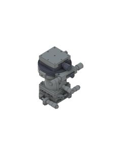 Steel Extended Contact 5 Axis Stage 60mm Size Side Drive Metric Threads