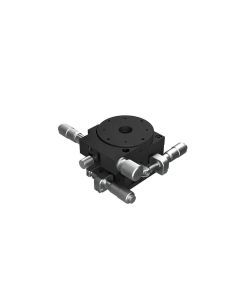 Steel Extended Contact XY with Rotation Stage 60mm Size Side Drive Metric Threads