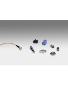 Single-ended Receptacle, Clear Anodize, SM or PM fiber, SMA - Free Space