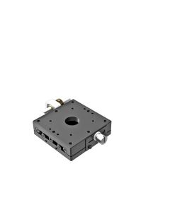 60X60mm EXC Bearing, Steel, X-Axis Stage, Side Hex Screw, +/-6.5mm, M4 Threads, Right-handed