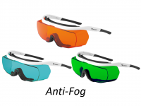 Laser Protective Eyewear, Anti-Fog High/Low Bridge