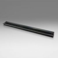Large 100mm Wide Low-Profile Optical Rails with Millimeter Scale
