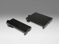 Large 100mm Viewport Carriers for Optical Rails with Millimeter Scale