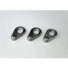 Adjuster locks, stainless steel, M6×0.25 thread, pack of 3 ea.