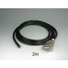 Cable with DB15 connector to Bare Wire Hard Shell 2m Length