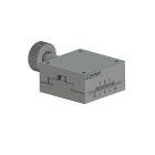 40X40mm Dovetail Bearing, Aluminum, X-Axis Stage, Rack&Pinion Drive, +/-10mm, M3 Threads