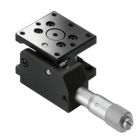 25X25mm EXC-Lager, Stahl, Z-Achse, (Horizontale Platform/Basis) Mikrometerposition: Mitte, +/-3mm, M2 Gewinde