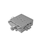 Goniomètre 60X60mm, Roulements EXC, 1-Axe, +/-20 deg, 35mm Axis Ht, Worm-gear, M4 Thd