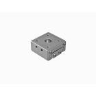 20X20mm EXC Bearing, Stainless Steel, X-Axis Slide, (Free Sliding), +/-4mm, M2 Threads