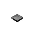 100X100mm, 2-Axis Kinematic Tilt Stage, Aluminum, Edge-Knob Adjustment, +/-2-deg., M4 Threads